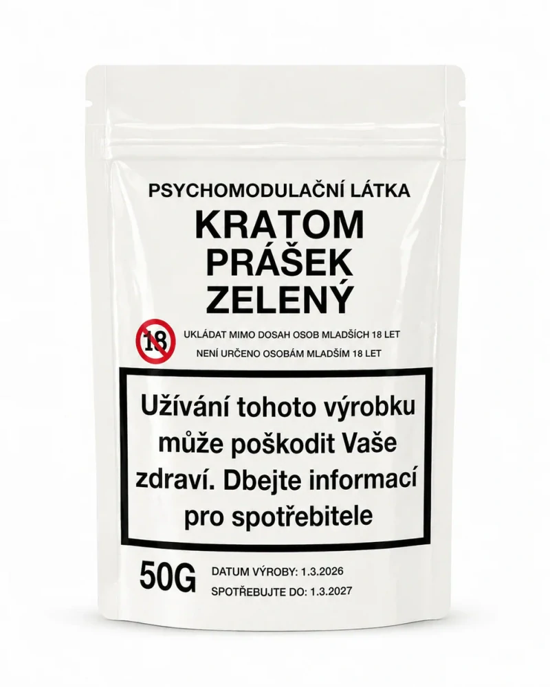 KRATOM - ZELENÝ - DOPE KRATOM - 50 g