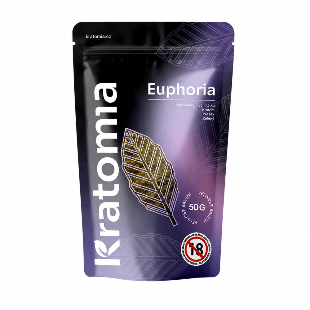 KRATOM - ZELENÝ - EUPHORIA - KRATOMIA - 50 g