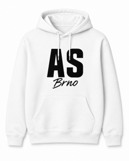 AS BRNO - MIKINA - bílá 