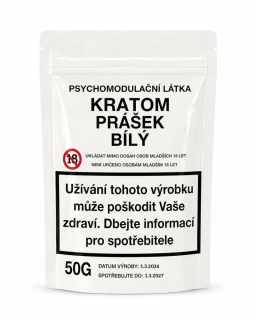 KRATOM - BÍLÝ - DOPE KRATOM - 50 g